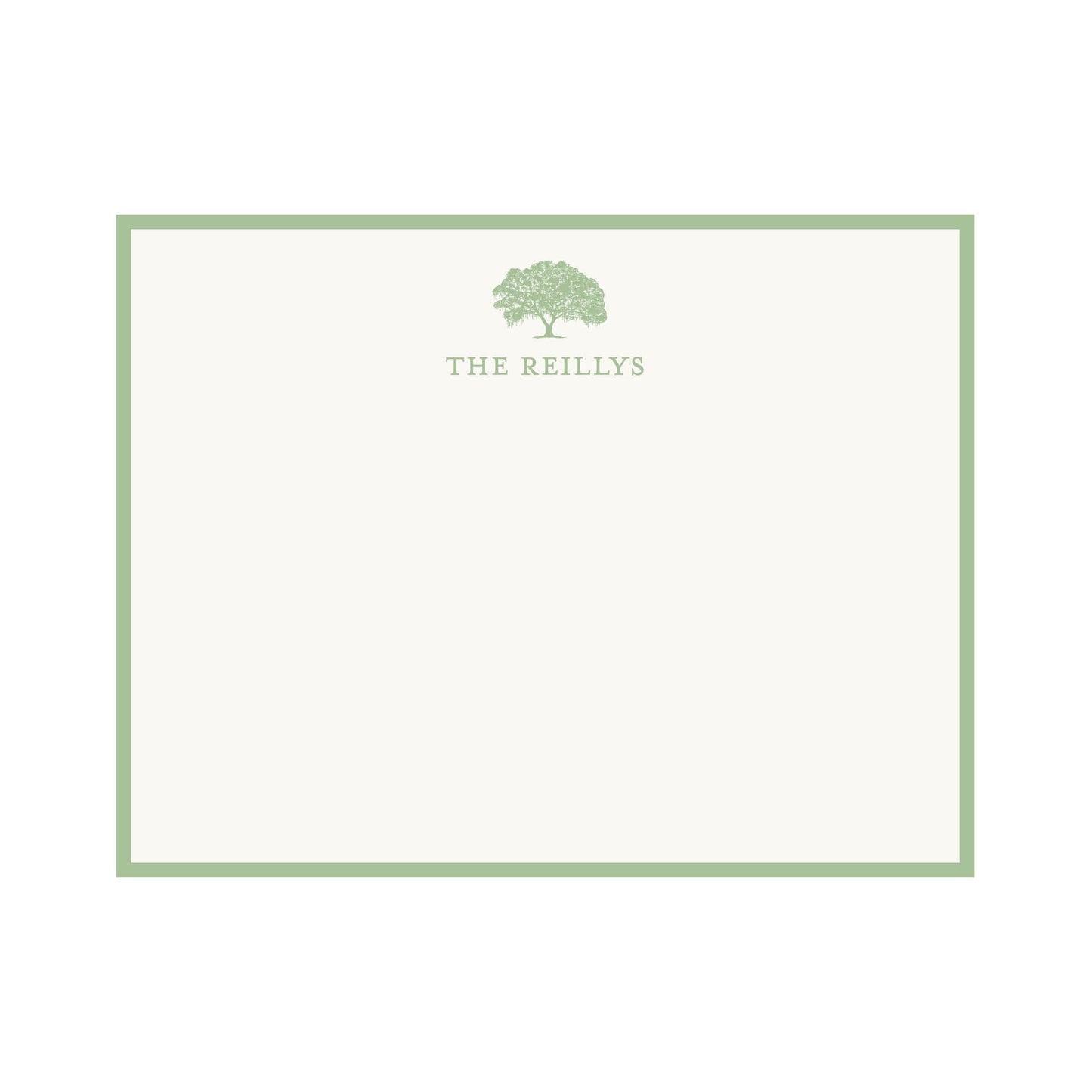 Moss Tree Notecard