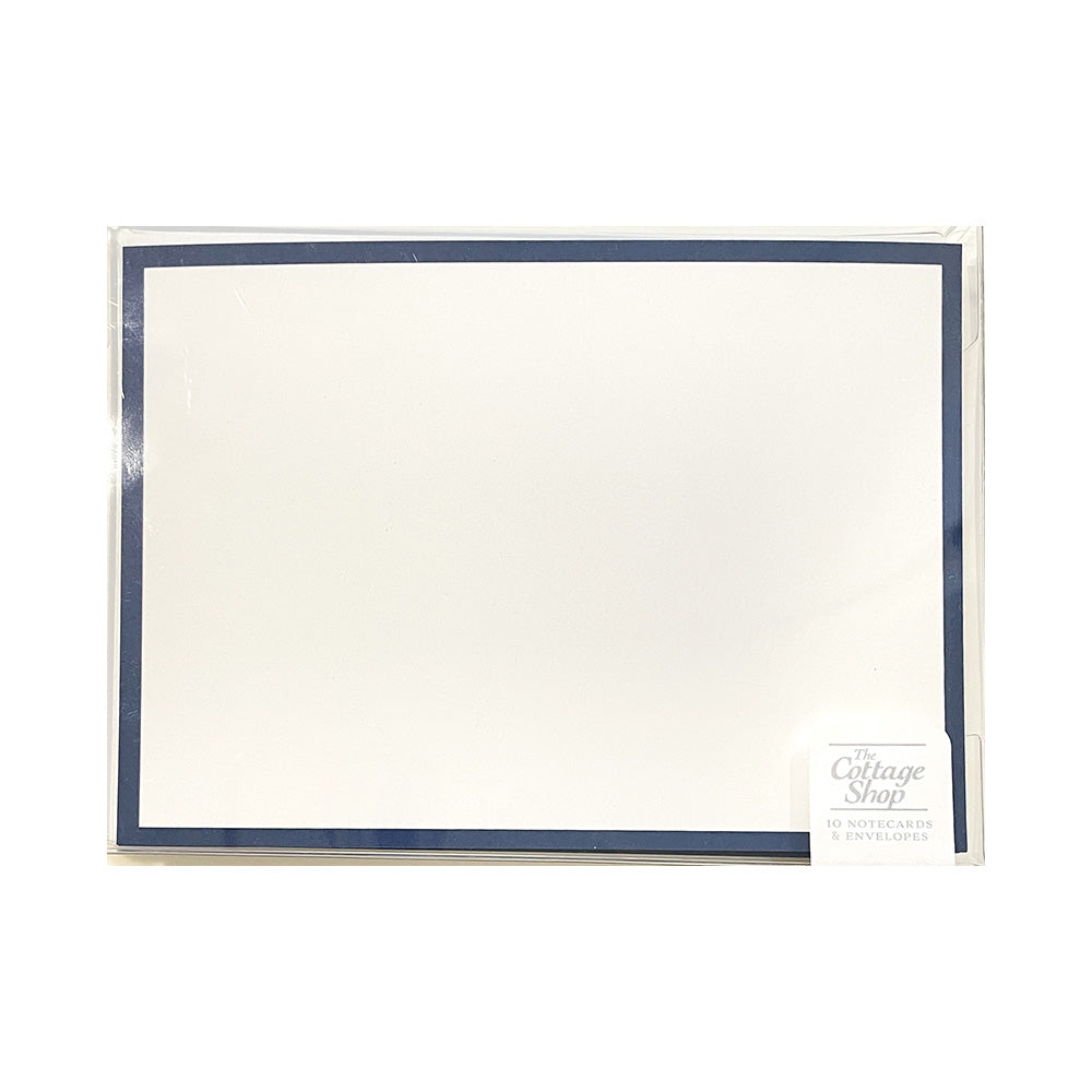 Notecards - Navy Bordered