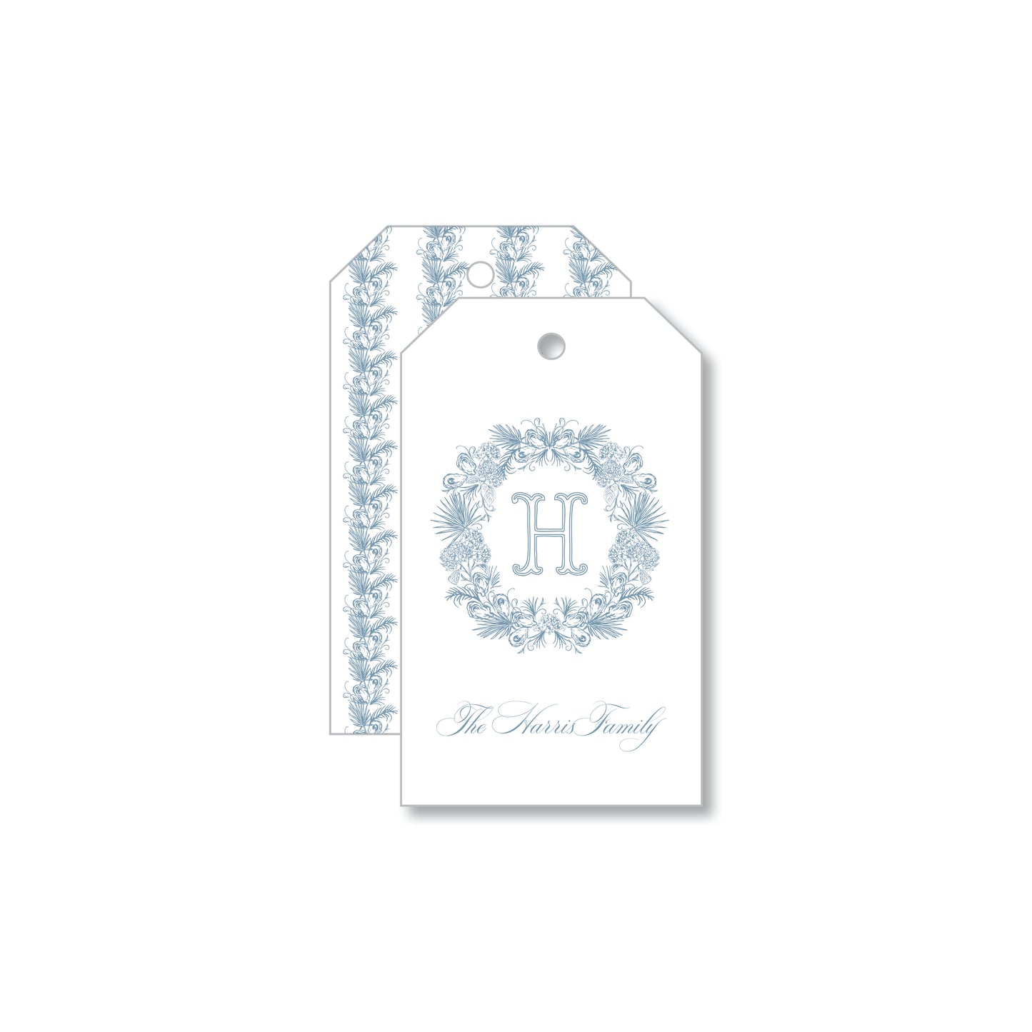 Oyster Garland Gift Tag