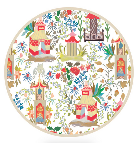 Vida Pagoda Placemats S/4, Reversible