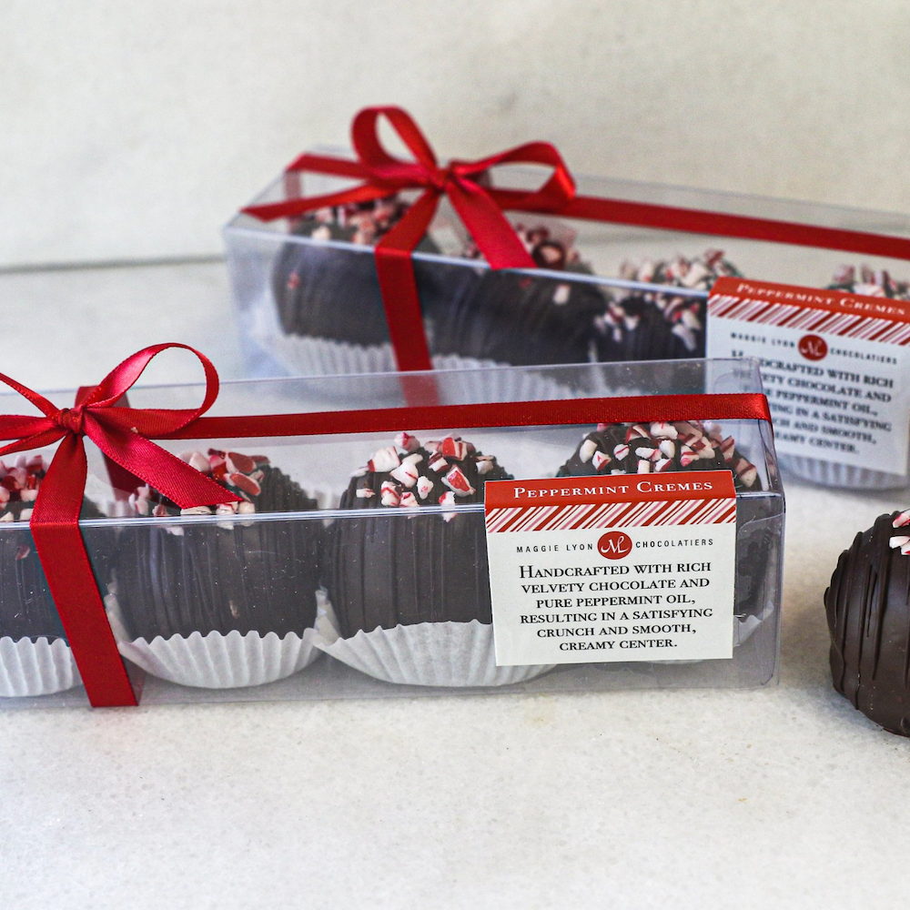 Dark Chocolate Peppermint Cremes