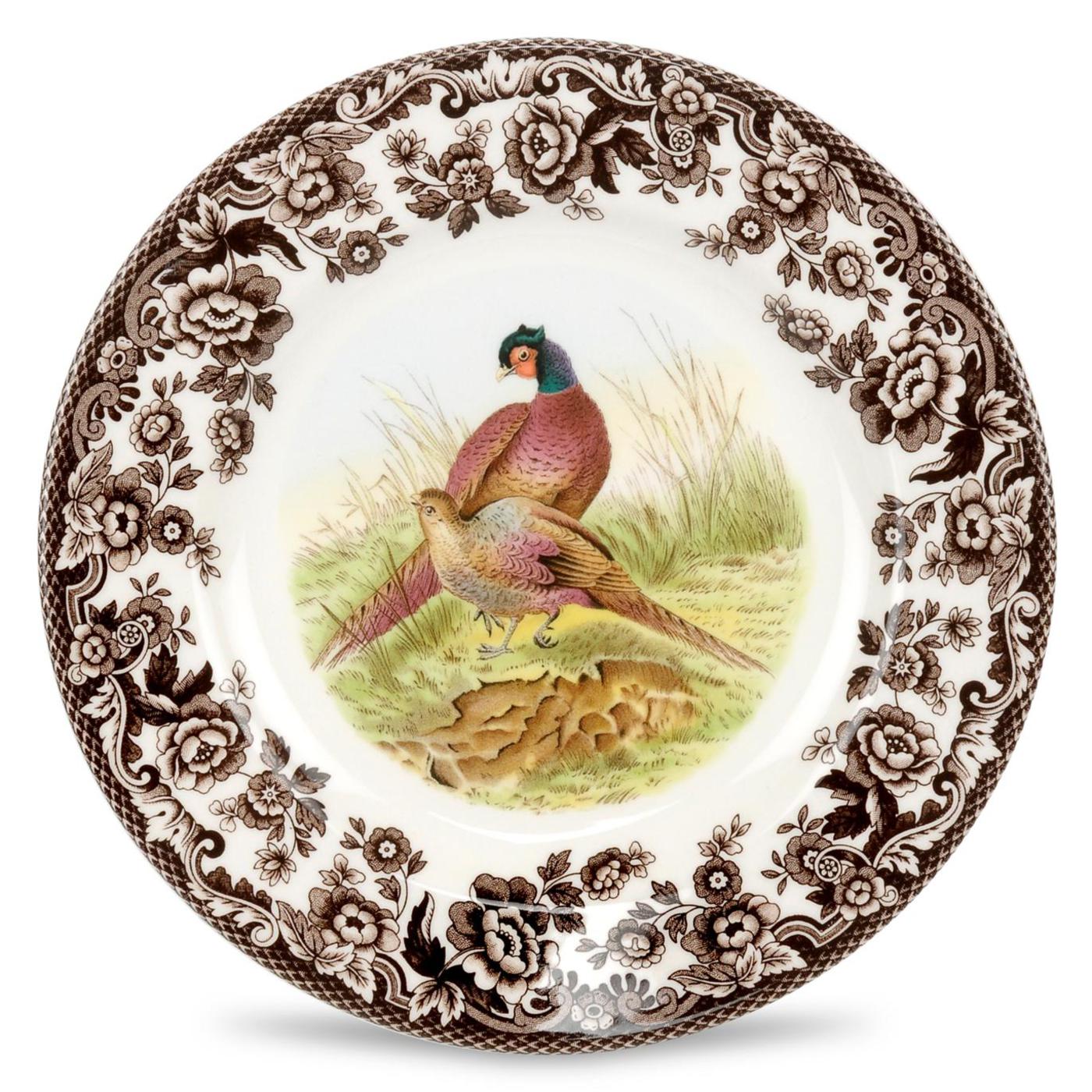 Woodland Salad Plate - Birds