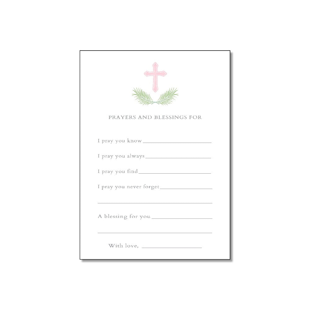 inspirational prayer blessing card great for baby shower