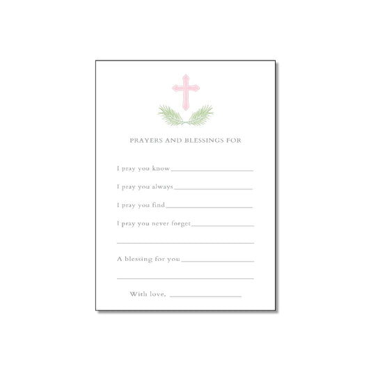 inspirational prayer blessing card great for baby shower