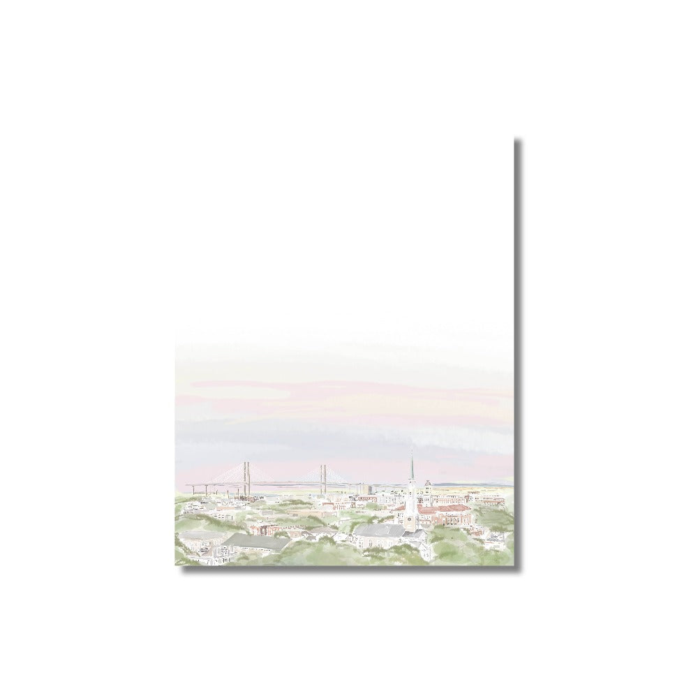 Savannah Skyline Talmadge Bridge