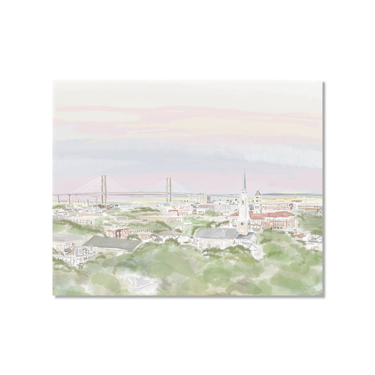 Savannah Skyline Art Print