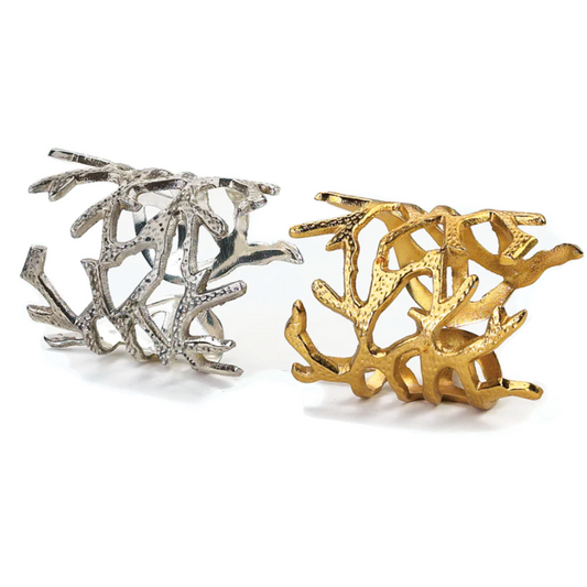 Coral Napkin Rings