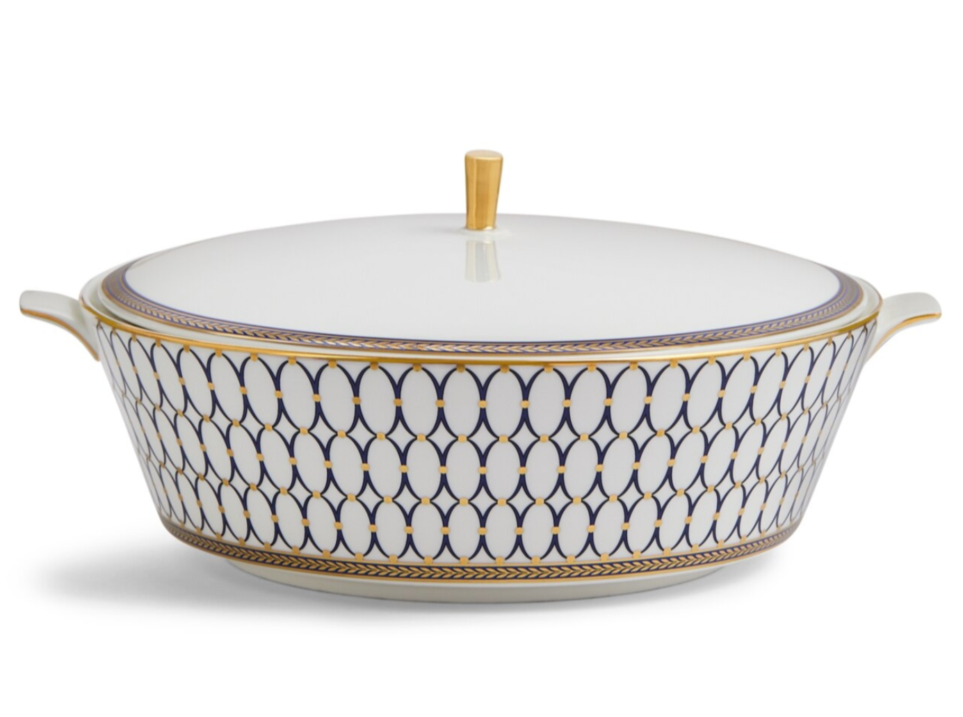 Renaissance Gold Covered Vegetable Bowl