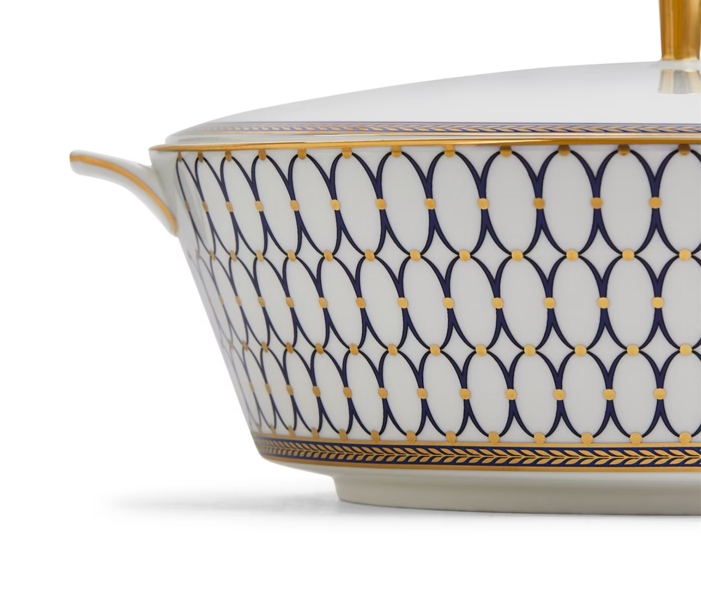 Renaissance Gold Covered Vegetable Bowl