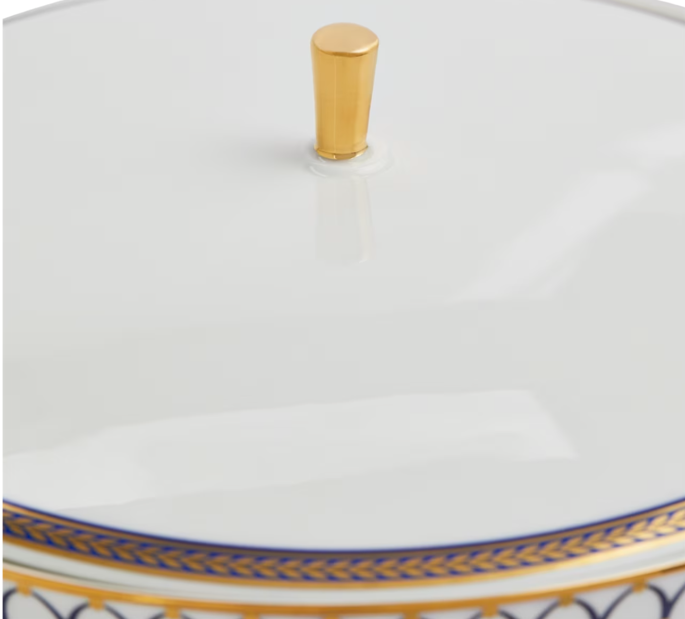 Renaissance Gold Covered Vegetable Bowl