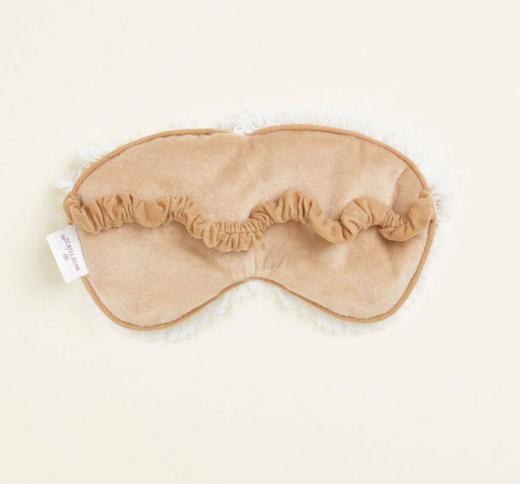 Marshmallow Brown Warmie Eye Mask