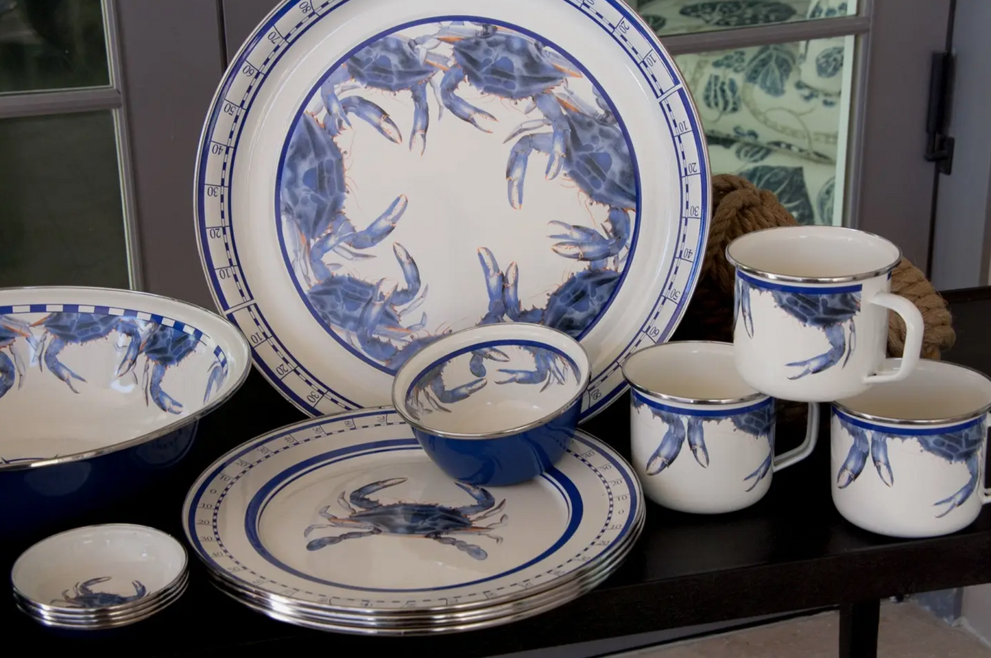 Blue Crab Large Tray