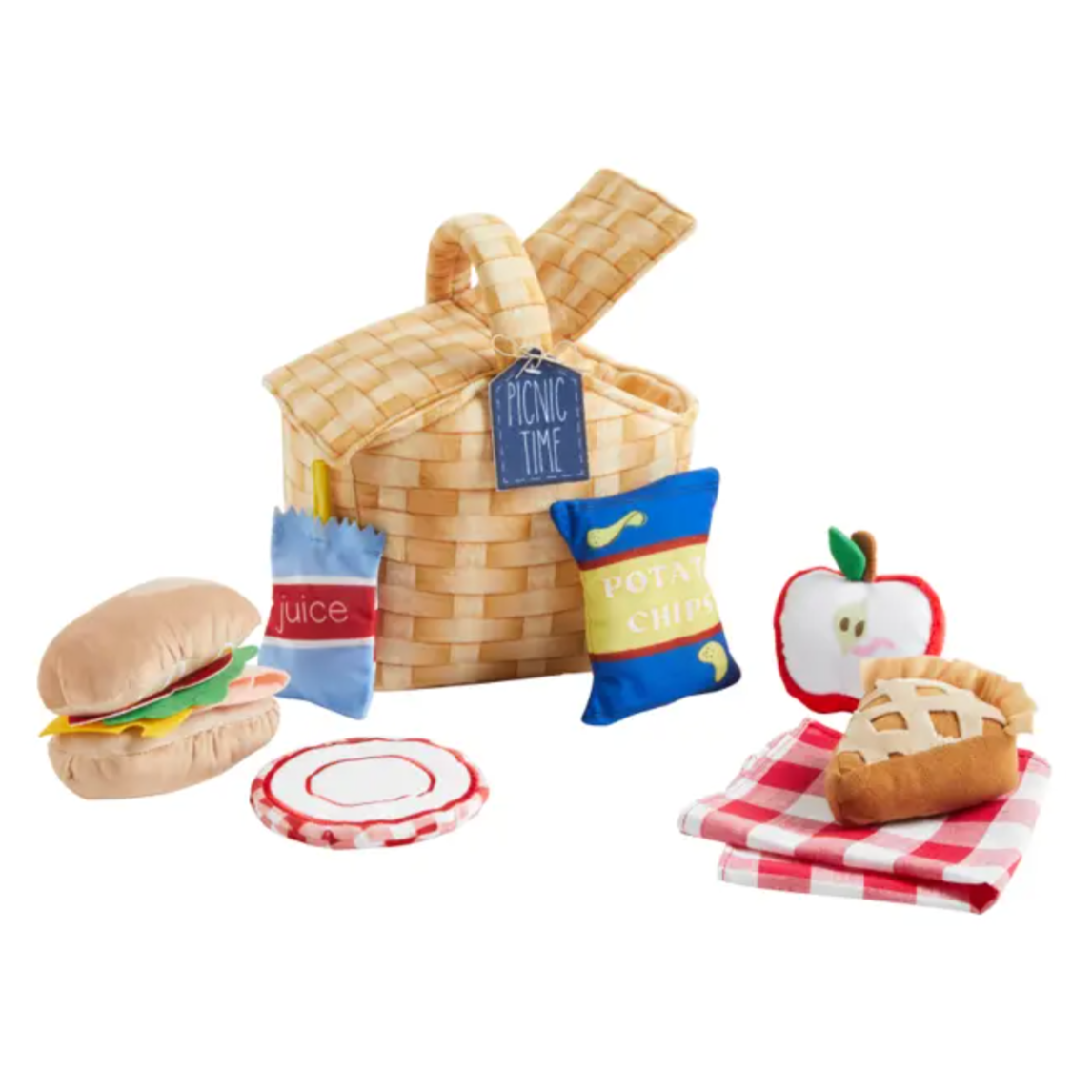 PICNIC BASKET TOY PLAY SET