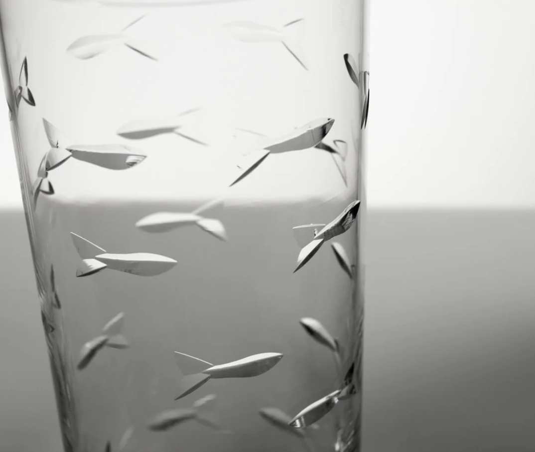 School of Fish Highball Set