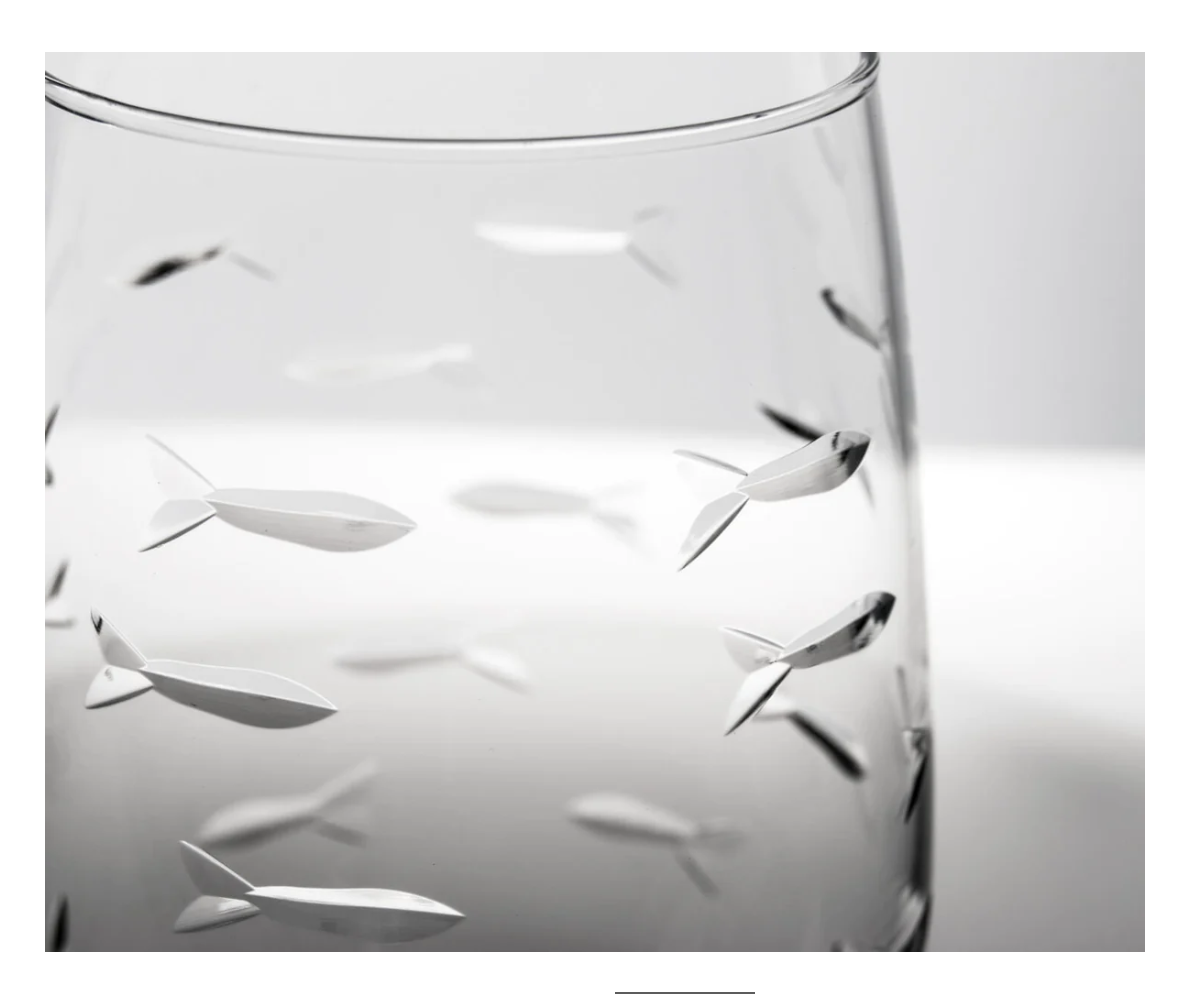 School of Fish White Wine Set