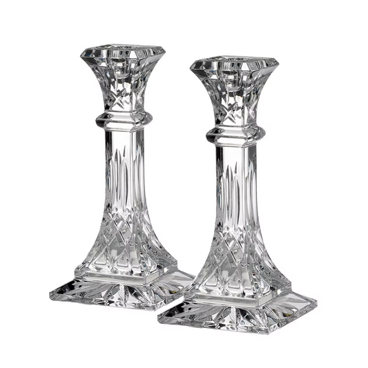 Lismore 8" Candlestick Pair