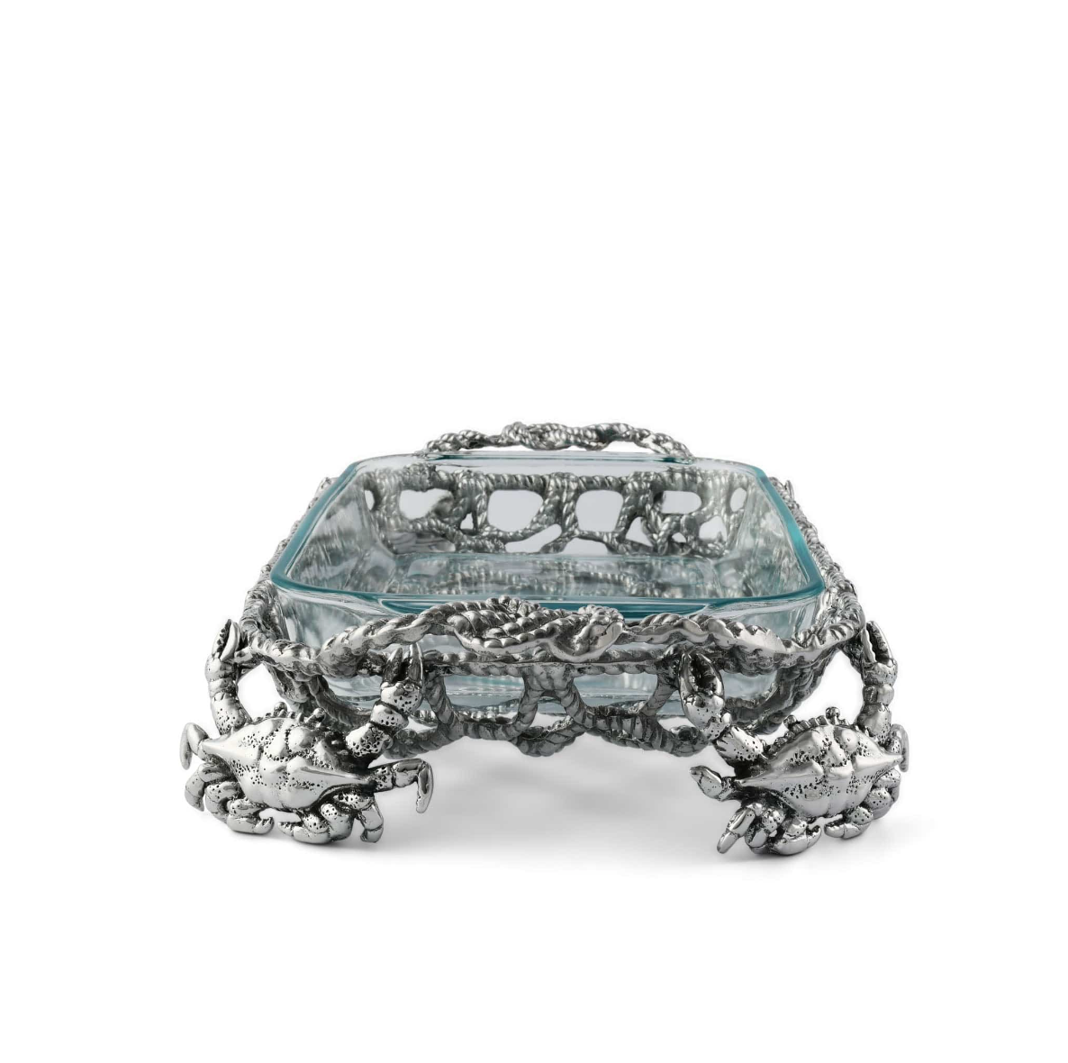 Crab and Net Casserole Holder