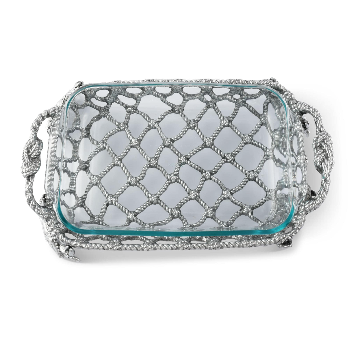 Crab and Net Casserole Holder