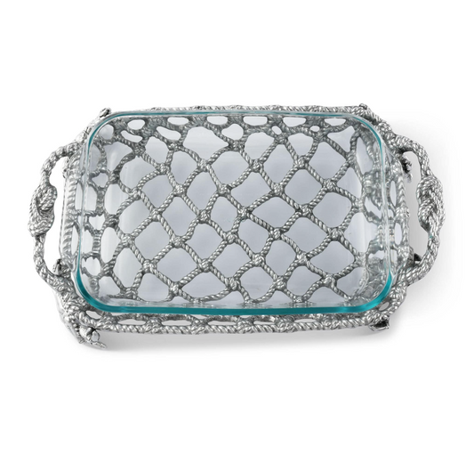 Crab and Net Casserole Holder