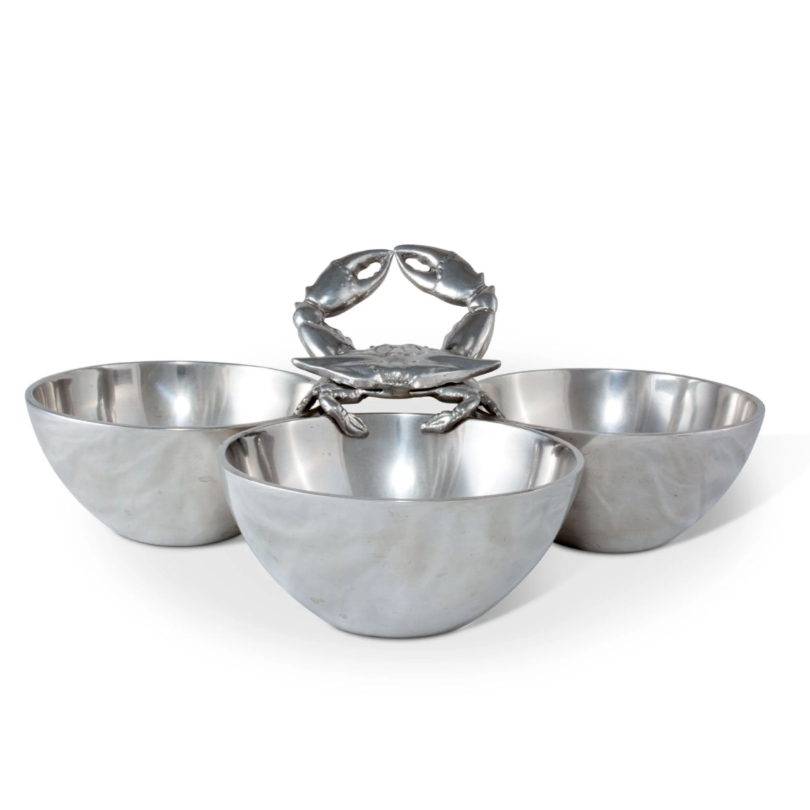 Crab 3-Bowl Server