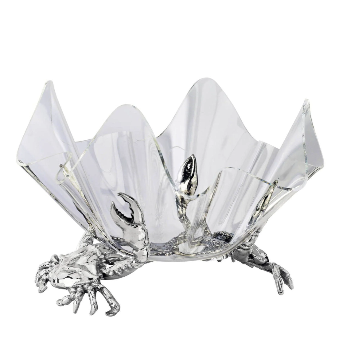 Crab Stand Acrylic Bowl