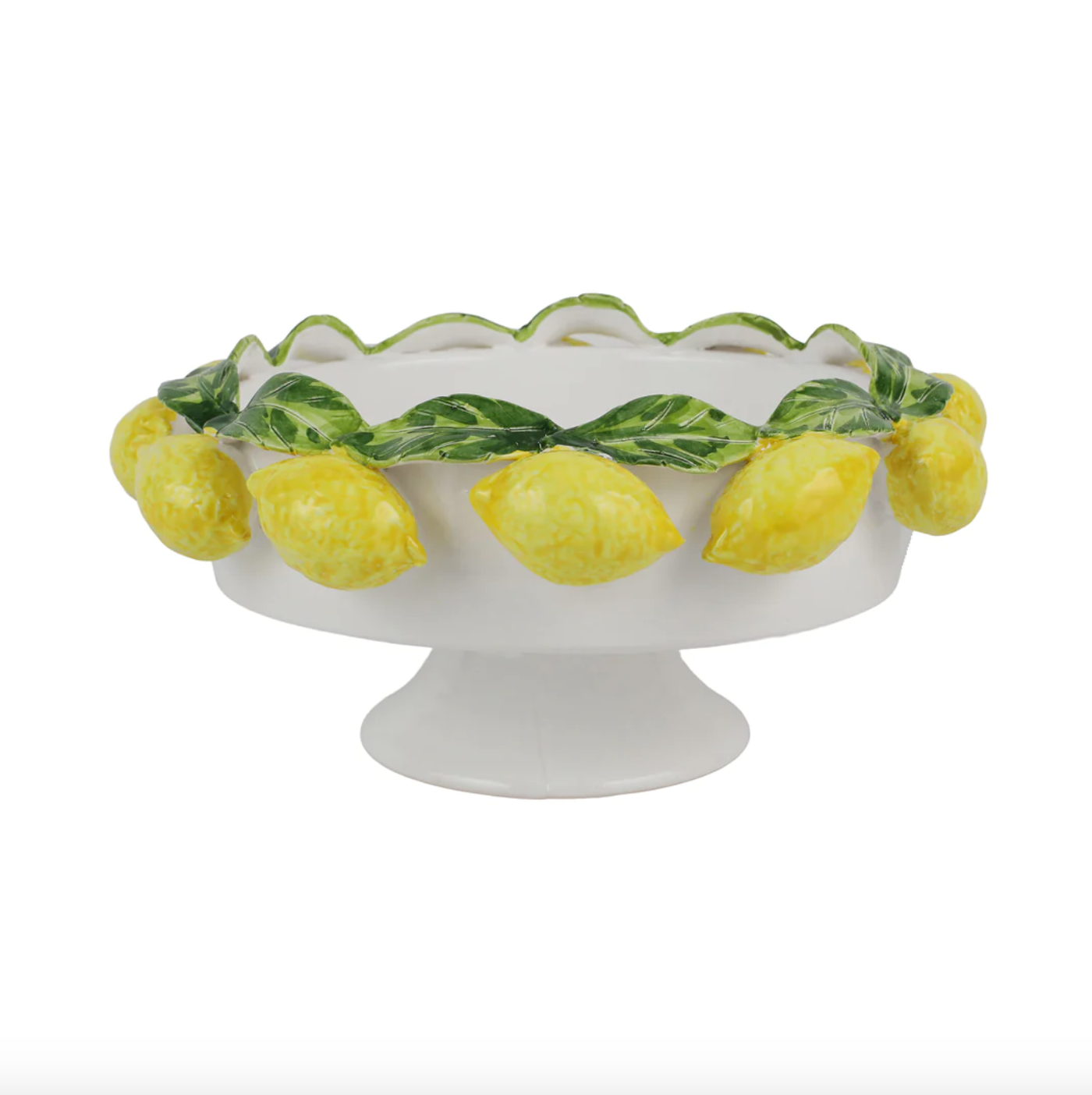 Limoni Figural Footed Fruit Bowl