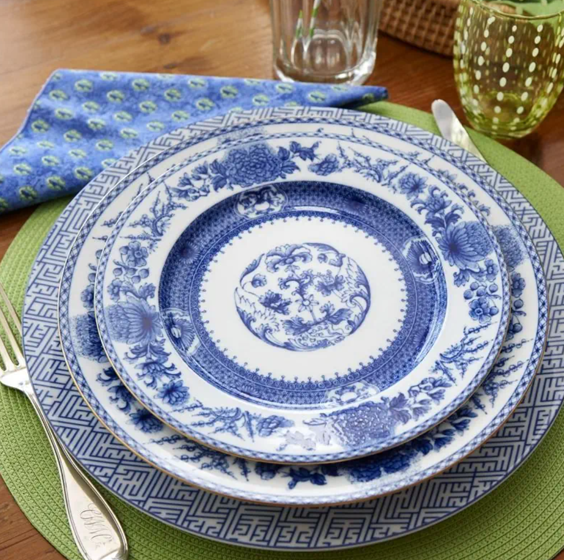 Imperial Blue Dinner Plate