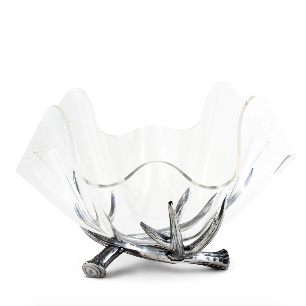 Antler Stand Acrylic Bowl
