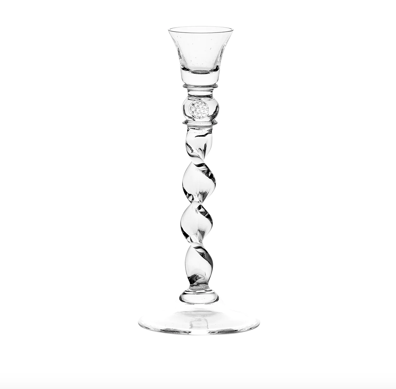 Berry Spiral Med. Candlestick Pair