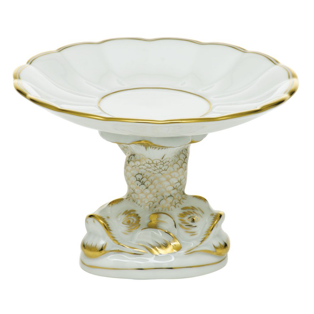Shell with Dolphin Stand