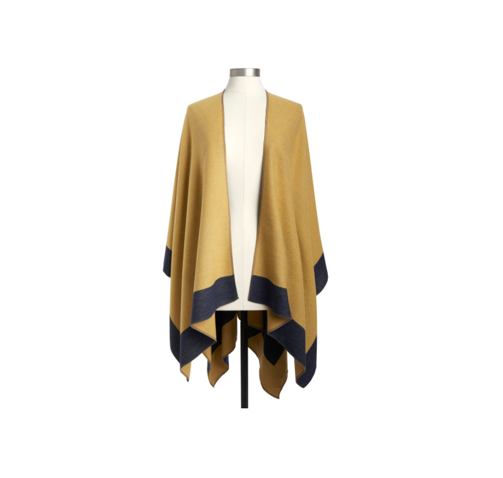 Kimono Mustard and Navy