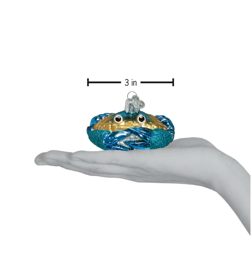 Blue Crab Ornament