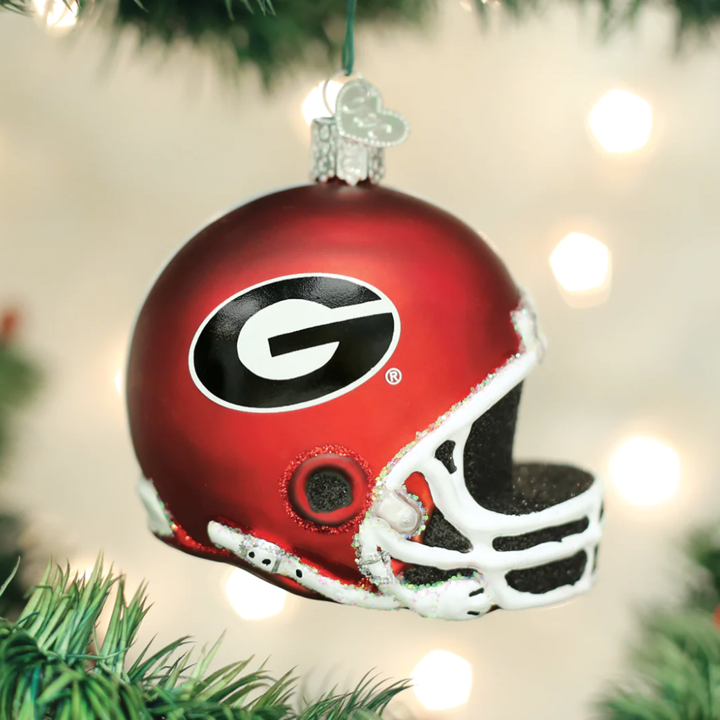 Georgia Helmet Ornament