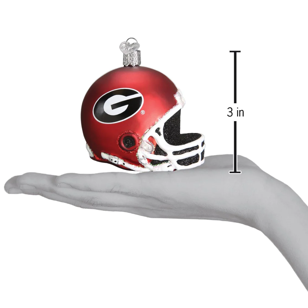 Georgia Helmet Ornament