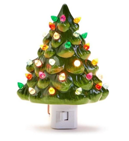Vintage Christmas Tree Nightlight