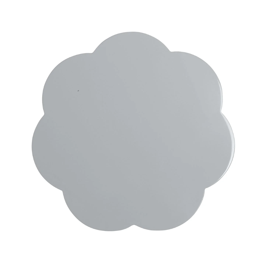 Scalloped Lacquer Placemats Chiffon