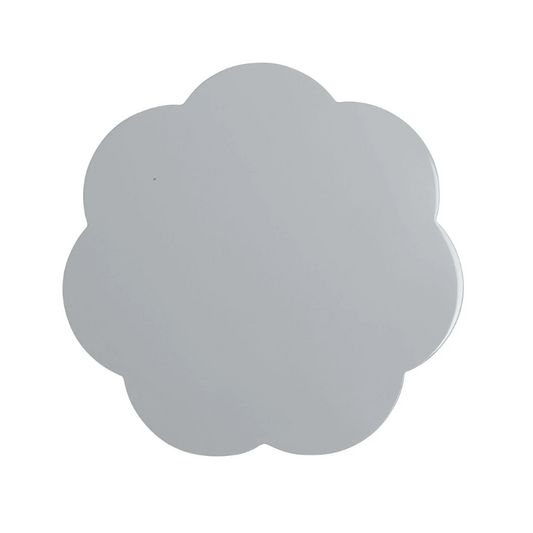 Scalloped Lacquer Placemats Chiffon