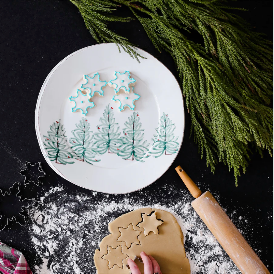Lastra Holiday Round Platter