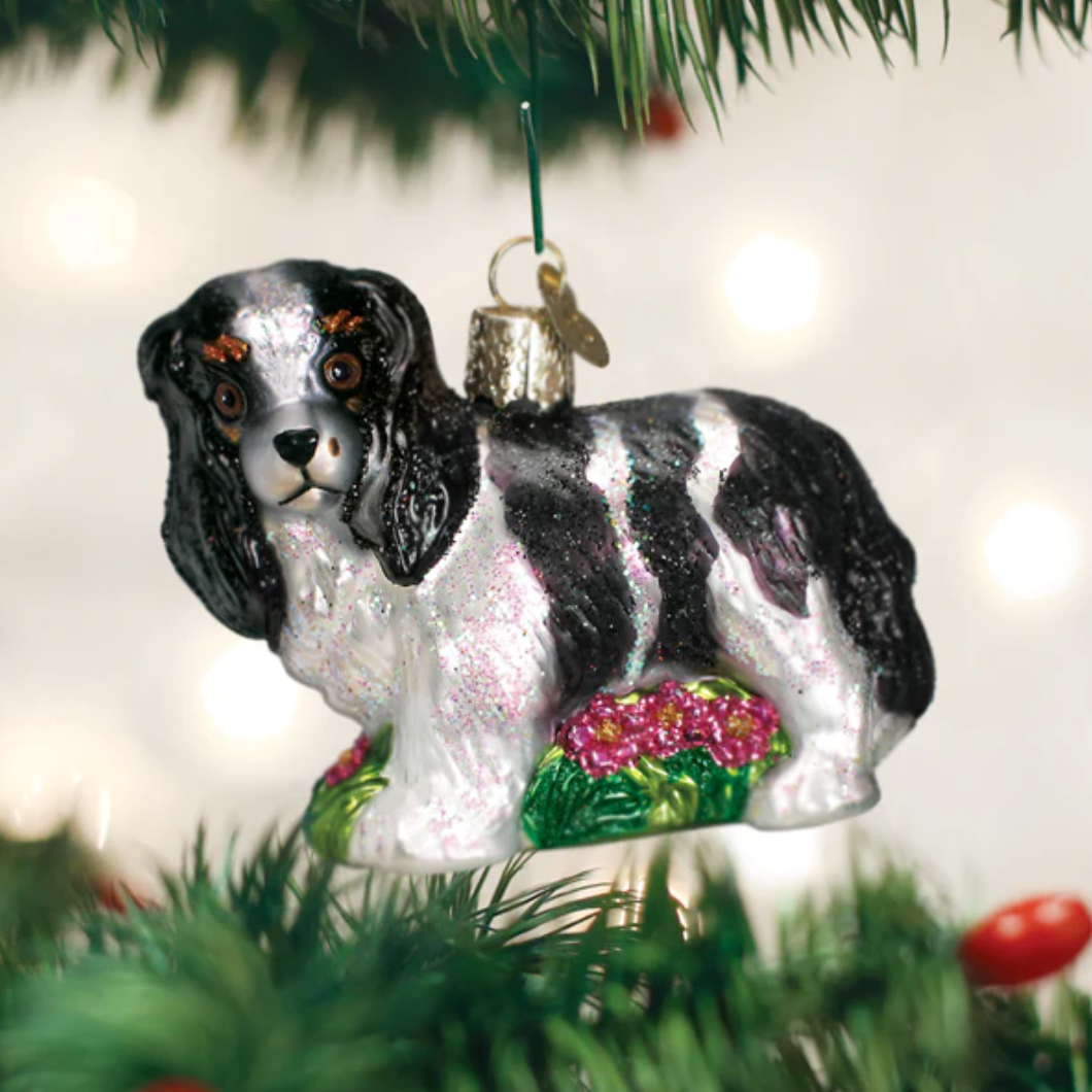 Cavalier christmas clearance ornament