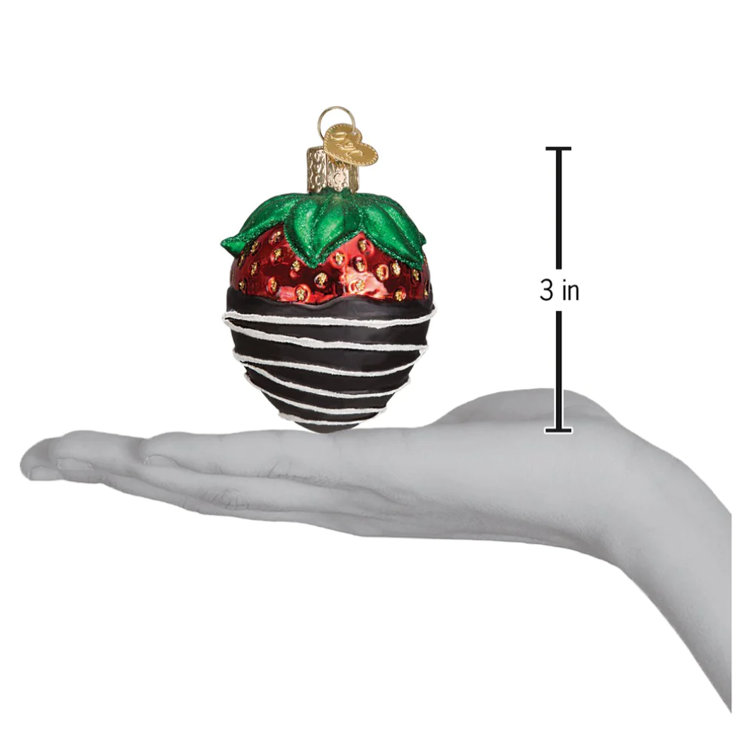 Chocolate Strawberry Ornament