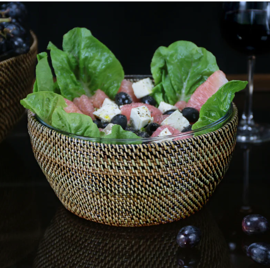 Woven Salad Bowl 8"