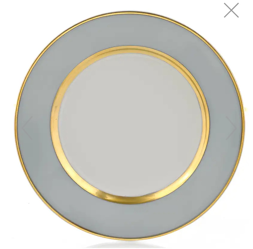 Mak Grey Dessert Plate