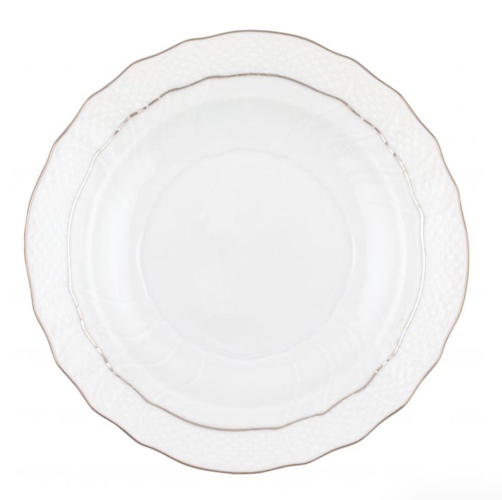 Platinum Edge Salad Plate
