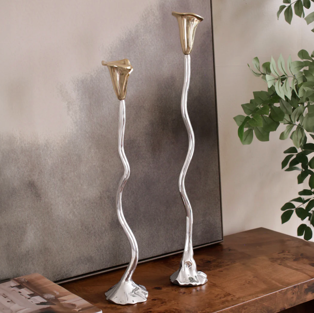 Garden Tulip Candlestick Holder 2