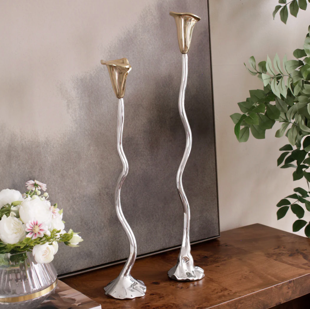 Garden Tulip Candlestick Holder 2