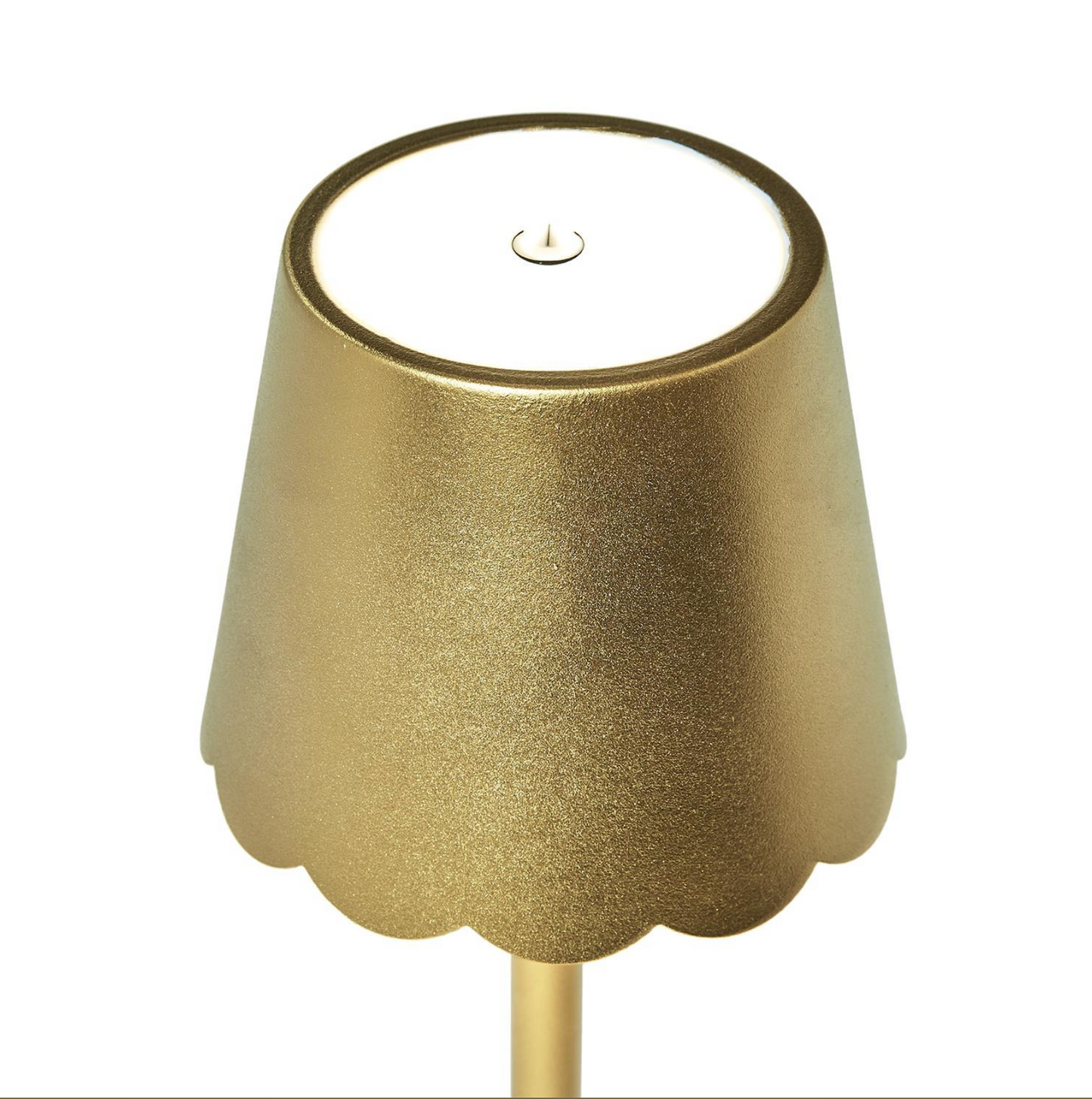 Scalloped Edge LED Table Lamp