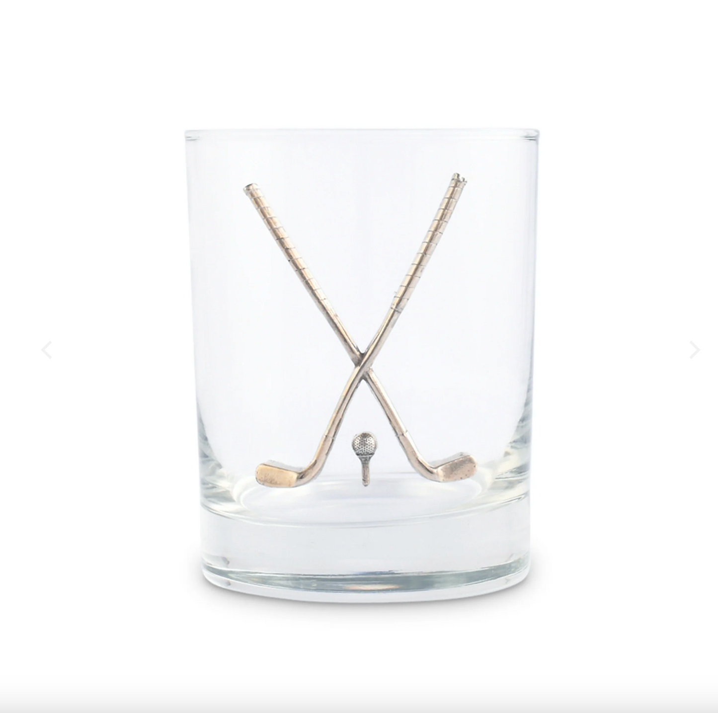 Golf Club Double Old Fashioned Glass
