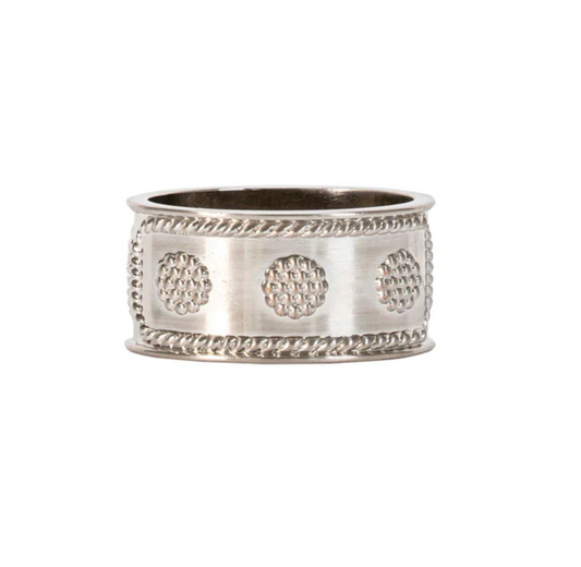 Berry & Thread Napkin Rings, Set/4