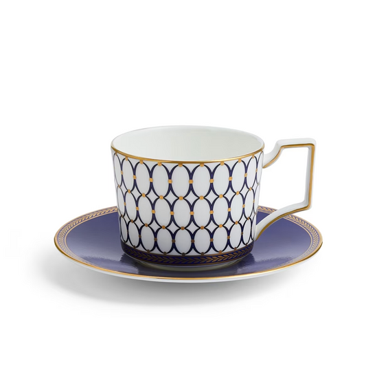 Renaissance Gold Teacup and Saucer