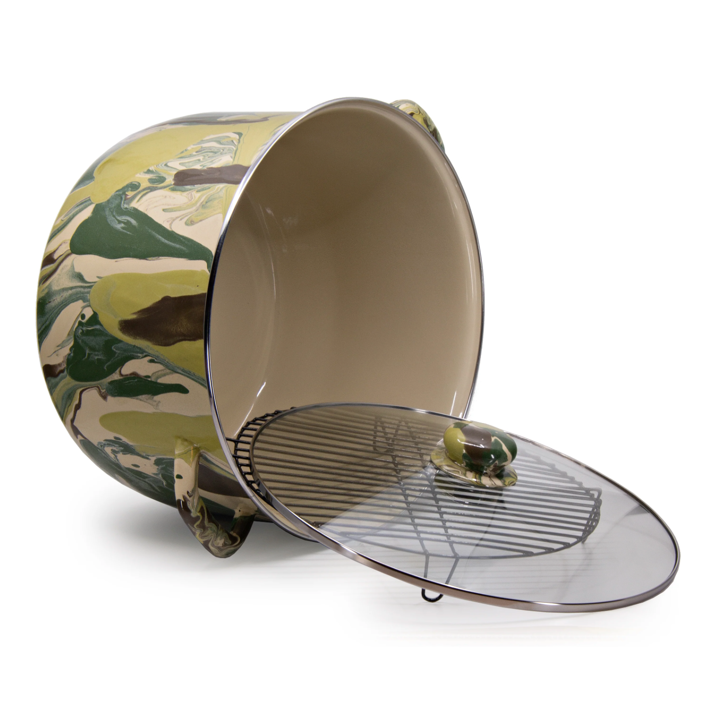 Camouflage 18qt Stock Pot